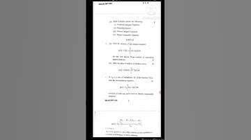 INTEGRAL EQUATIONS, QUESTION PAPER | MSc MATHS 3RD SEM | 24-12-24 | KURUKSHETRA UNIVERSITY, KUK |
