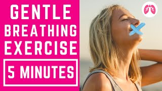 Buteyko Inspired Breathing Exercises - 5 Minutes | TAKE A DEEP BREATH screenshot 4