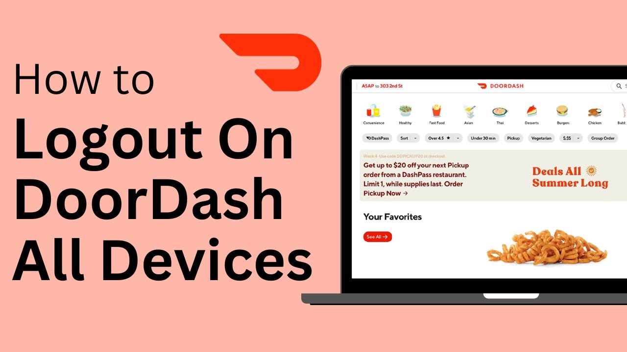 How To Logout Of DoorDash On All Devices - DoorDash Account Logout Sign ...