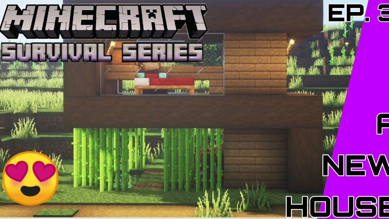 Finally I have Made My New House | Minecraft Survival Episode 3 - YouTube