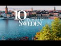 10 Beautiful Places to Visit in Sweden  🇸🇪  | Sweden Travel Guide