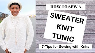 How to Sew a Sweater - 7 Helpful Tips for Beginners