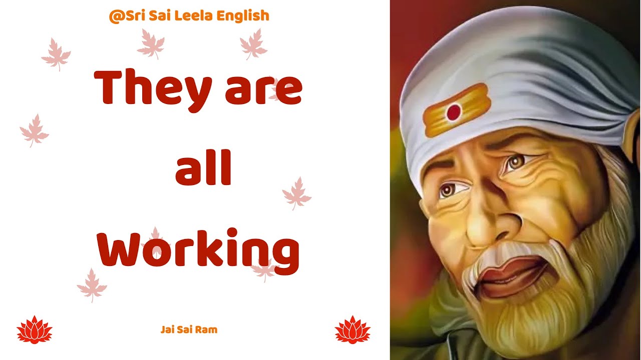 Sai Baba Message [ English ] @Sri Sai Leela - English SHIRDI SAI ...