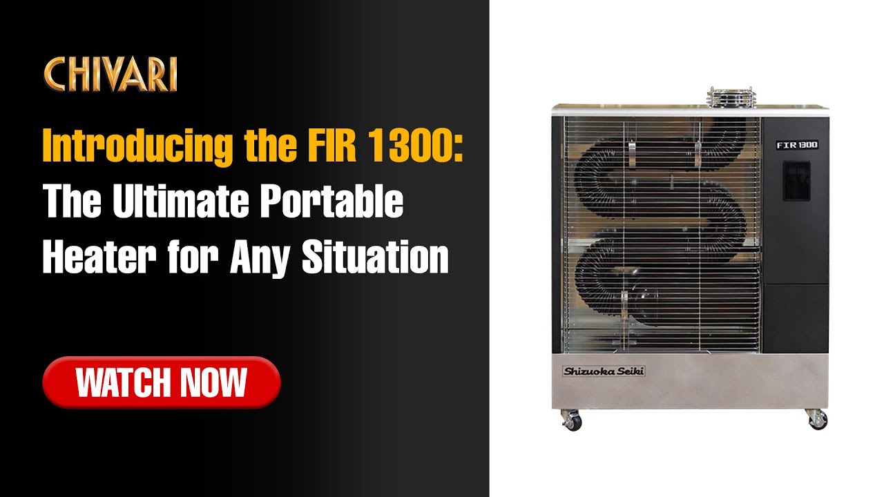 FIR1300 Far-Infrared Heater Review | Safe, Efficient & Tent-Ready Heating Solution (Made in Japan)