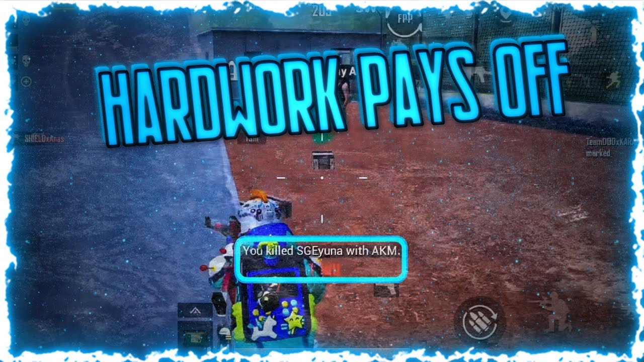 HARDWORK PAYS OFF||KILLED A MEMBER OF SYNERGY||IPHONE XR PUBG MONTAGE||