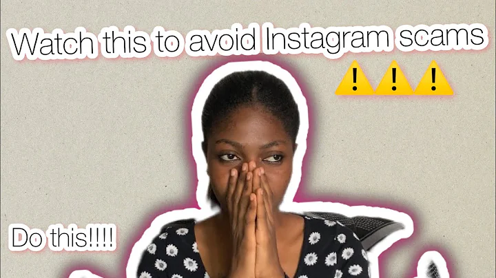 AVOID GETTING SCAMMED||Instagr...  scam||Tips ||Do...