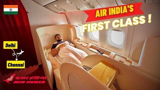 UnBoxing AIR INDIA Boeing 777 FIRST CLASS Experience After TATA TAKEOVER : Unlimited FOOD