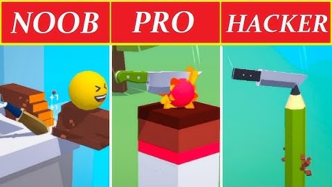 NOOB vs PRO vs HACKER | Satisfying ASMR Relaxing Video | asmr slicing 2021