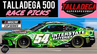 My 2024 NASCAR Geico 500 at Talladega Race Picks | Stewart Haas Racing Selling Charters ???