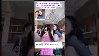 KRISDAYANTI DI SUAP ESKRIM SAMA AMEENA DAN AZZURA #krisdayanti #ameena #azurahumairanuratta