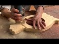 Handmade art woodworking ideas  make your own super cute wooden owl desk clock