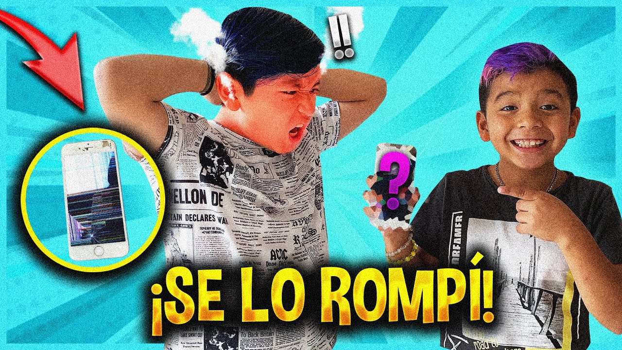 BROMA A MI HERMANO LE ROMPO SU IPHONE!
