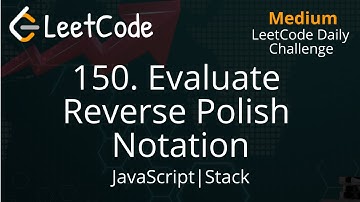 150. Evaluate Reverse Polish Notation | JavaScript | LeetCode Daily Challenge | Stack | Easy  Simple
