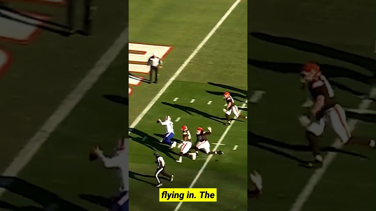 The pocket collapses instantly. #nfl #thefranchisechiefs #touchdown #viral #sports#bills#nflfootball
