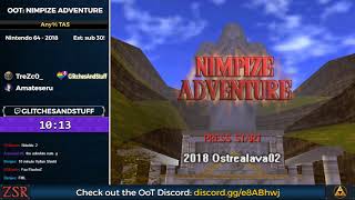 Ocarina of Time: Nimpize Adventure - Any% TAS by GlitchesAndStuff