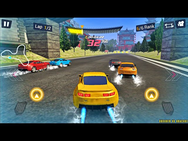 Racing Drift Ride: driving cars at high speed! Android gameplay 