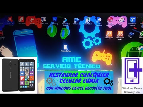 Restaurar celulares Lumia con Windows Device Recovery Tool ✚ ????