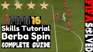 FIFA 16 Skills Tutorial: Berba Spin 4 Star Skill - BEST Tips screenshot 5