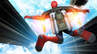 GTA 5 Epic Ragdolls and Jetpack Falls - SPIDER-MAN