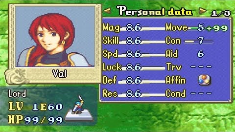 Fire Emblem Requiem - GBA - Cheat Codes #emulator #cheatcodes #gba