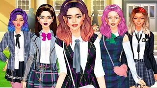 Collage girls dressup game || Makeup wala game || Android game play screenshot 5