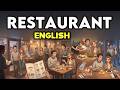 How to Speak English at a Restaurant (Menu, Ordering, Paying) | Shadowing Practice