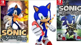 Sonic And The Secret Rings Remastered & Sonic And The Black Knight Remastered.