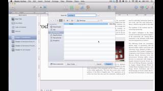 How to export an iBook file (.ibooks) with iBooks Author