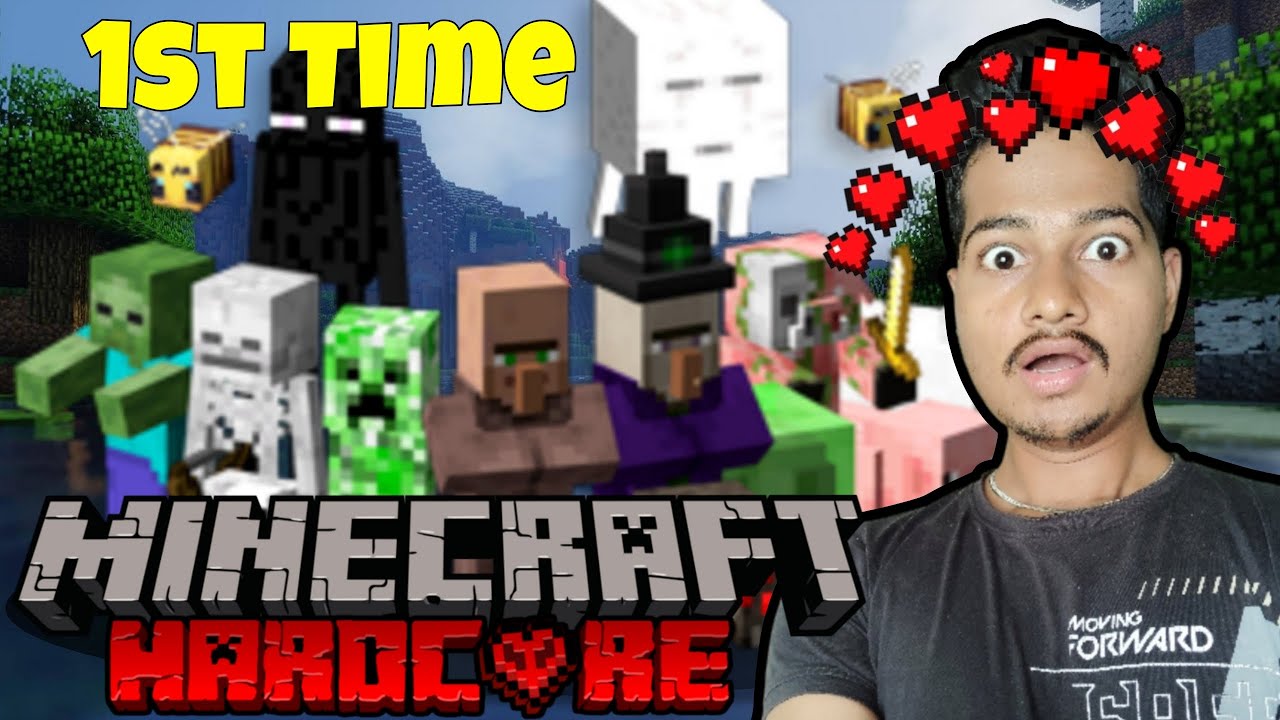 I'M PLAYING MINECRAFT HARDCORE FOR THE FIRST TIME #ep1 - YouTube