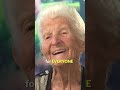 105 Year Old&#39;s Secret to Happiness (Full video in comments)