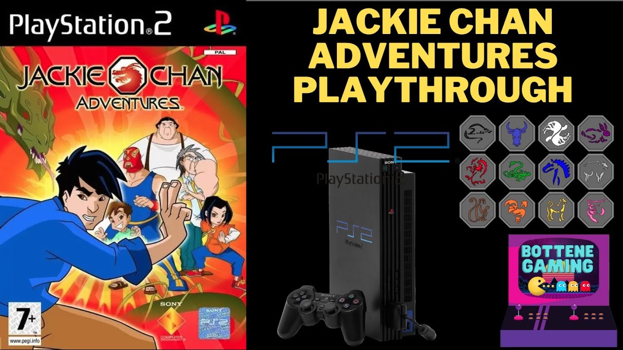 Jackie Chan Adventures online multiplayer - ps2 - Vidéo