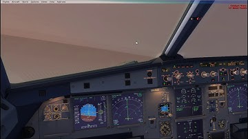 ESMS departure on Microsoft Flight Simulator X (Steam Edition) / Aerosoft Airbus A320