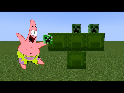 Don't place that creeper skull there Patrick
