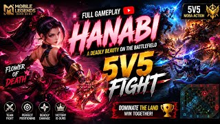 HANABI RANKED 5V5 GAMEPLAY 🔥 INSANE DAMAGE | Mobile Legends: Bang Bang (MLBB)