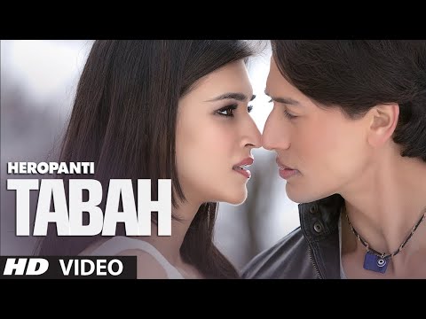Tabah (HeroPanti 2014) Full HD Video Song with [Lyrics] Starring {Tiger Shroff & Kriti Sanon}