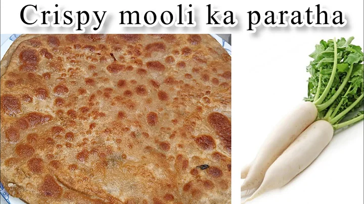 Crispy Mooli ka paratha by tasty food with Marina
