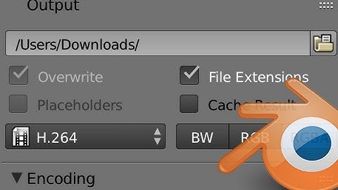 How to Export a Render as an Alpha Video in Blender