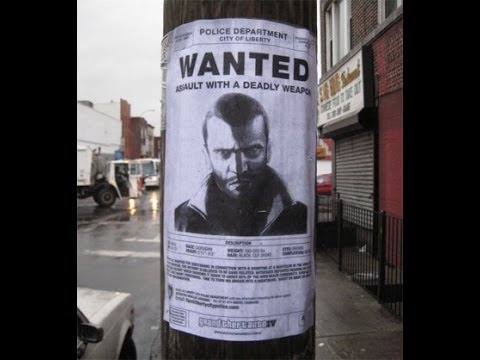 Niko Bellic Wanted Poster in GTA 5! #gta5 #gta #gaming #fyp #edit