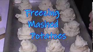 Freezing Mashed Potatoes