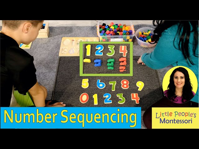 Number Order & Sequencing Cards - Educational - 50 Pieces
