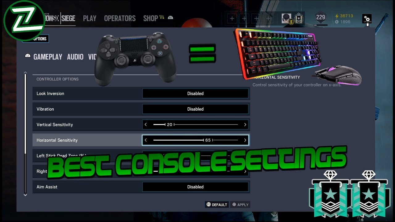 Best Console Rainbow Seige PS4 -