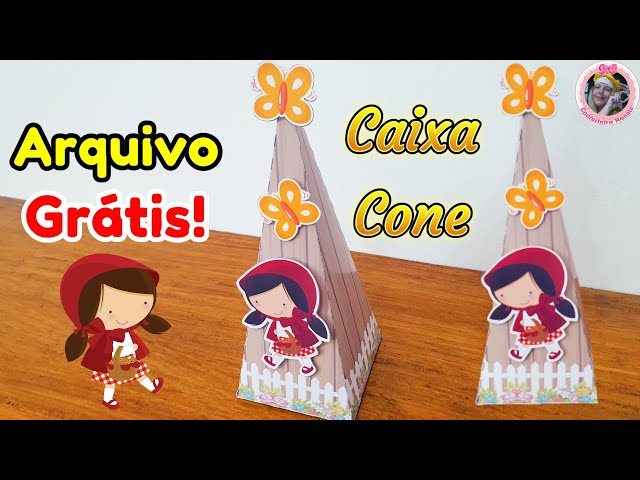 Kit Festa Chapeuzinho Vermelho para imprimir - OrigamiAmi - Arte para toda  a festa