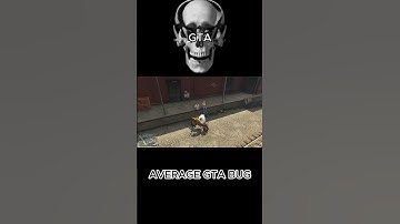 AVERAGE GTA BUG #gta #gtaonline #funny #memes #bug #glitch #mod #