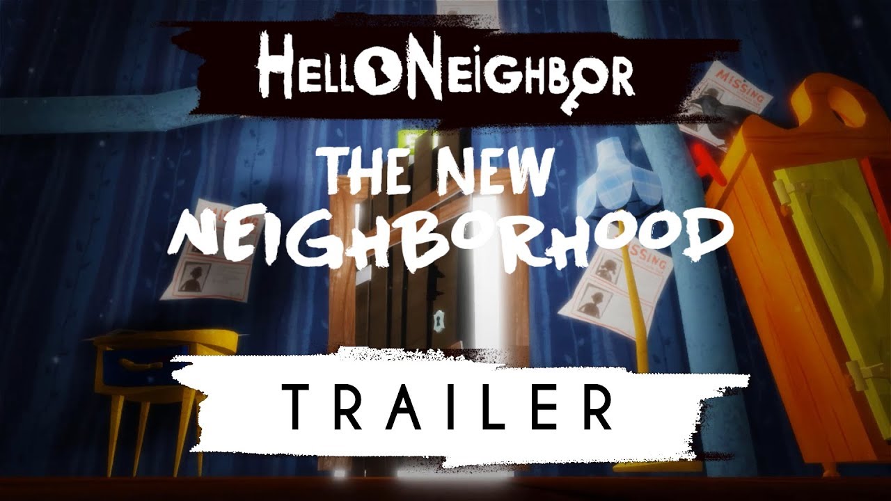 Hello Neighbor The New Neighborhood Official Trailer Youtube - the new neighborhood hello neighbor roblox gameplay youtube