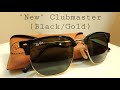 Rayban rb 4416 new clubmaster black on gold unboxing and comparison