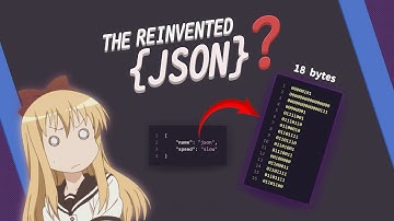 I remade JSON.. In binary