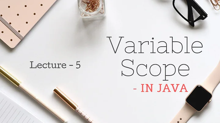 Variable Scope ~ Lecture - 5 ~ Method Local Variables & Access