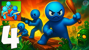 Zombie Raft - Gameplay Walkthrough Part 4 - Raft Destroys Zombies (iOS, Android)