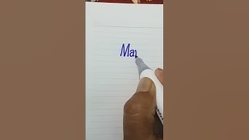 how to write words properly March#handwriting #printing letter