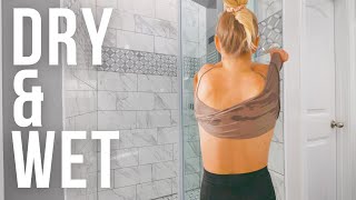 Dry&Wet Try On Haul | Wet Tops Shower
